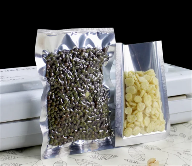 100 Pack Silver Glossy Flat Po - Chocolate Snack ulasan dan harga